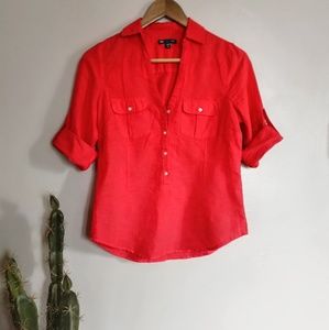 Gap Linen Blend Popover